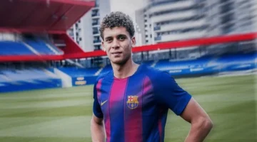 تطور جديد بعد غياب 8 أسابيع لحل أزمة حمزة عبد الكريم في برشلونة